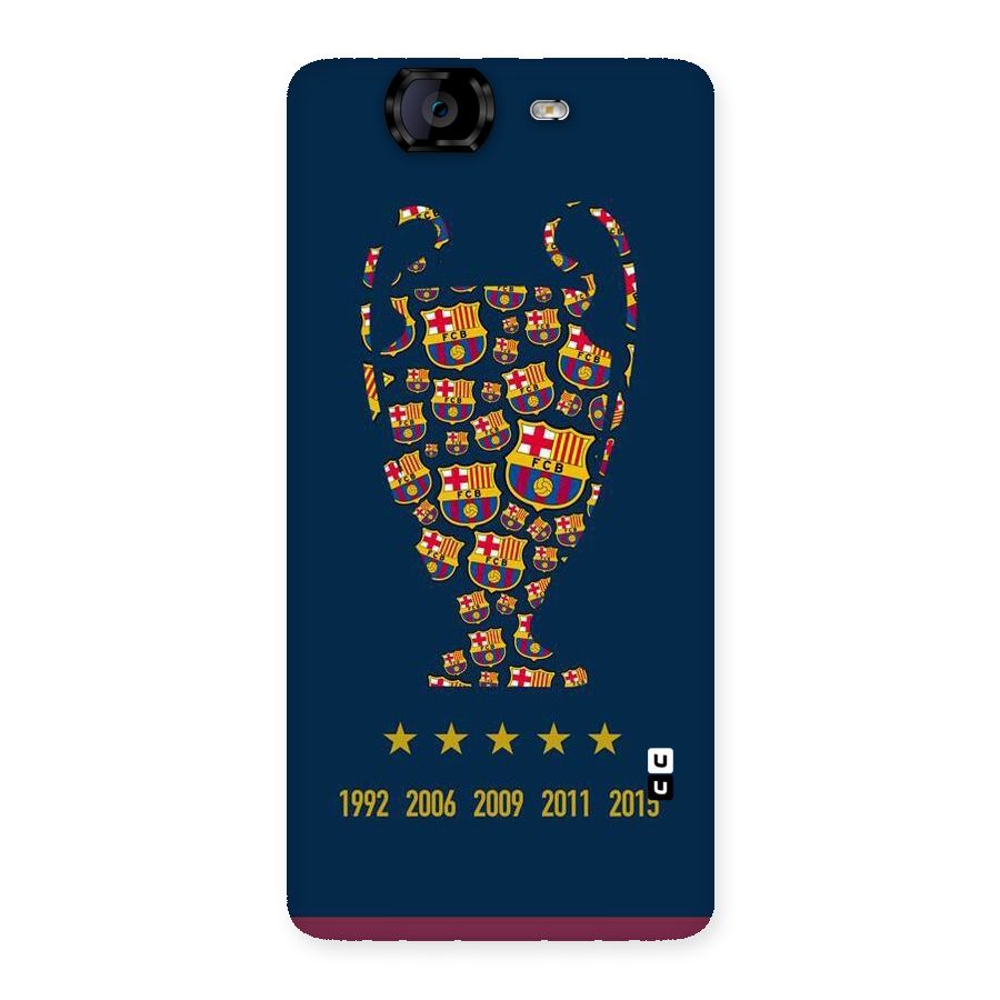 Trophy Team Back Case for Canvas Knight A350