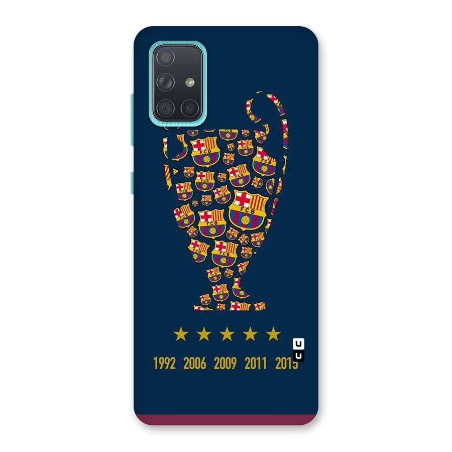 Trophy Team Back Case for Galaxy A71