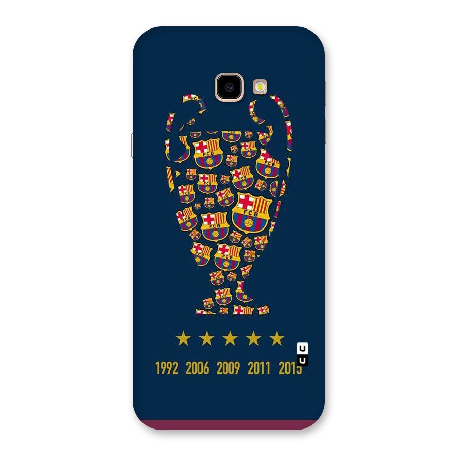 Trophy Team Back Case for Galaxy J4 Plus