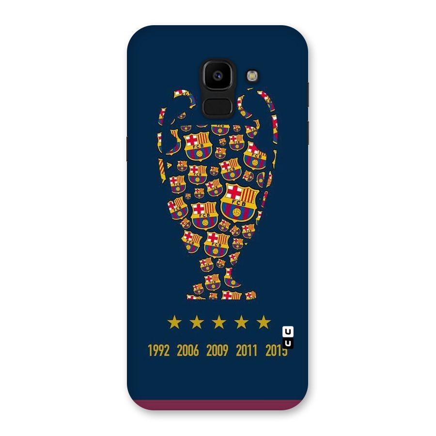 Trophy Team Back Case for Galaxy J6