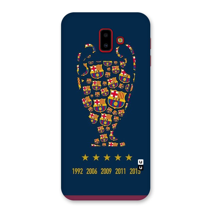 Trophy Team Back Case for Galaxy J6 Plus