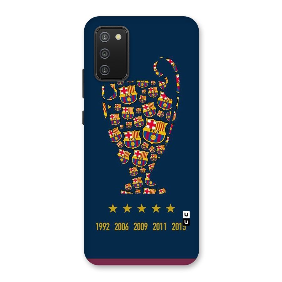 Trophy Team Back Case for Galaxy M02s