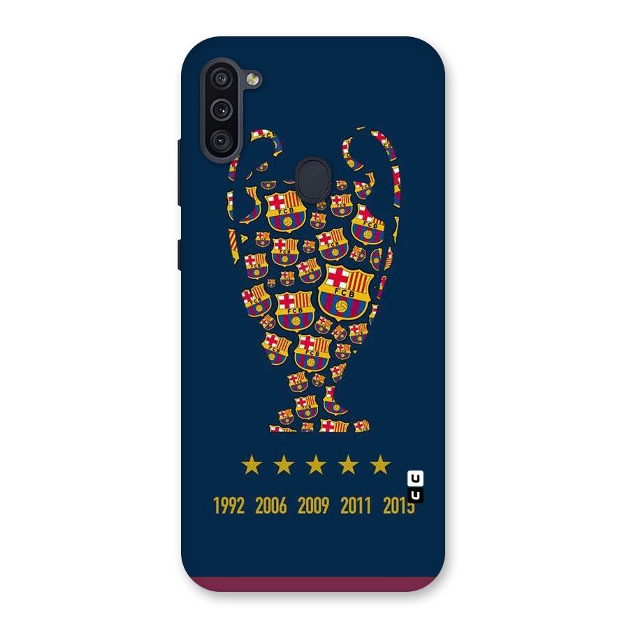Trophy Team Back Case for Galaxy M11