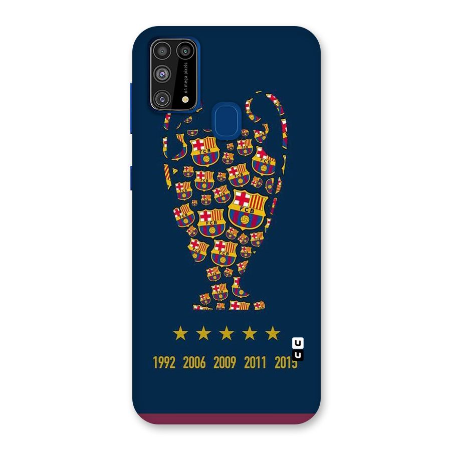 Trophy Team Back Case for Galaxy M31