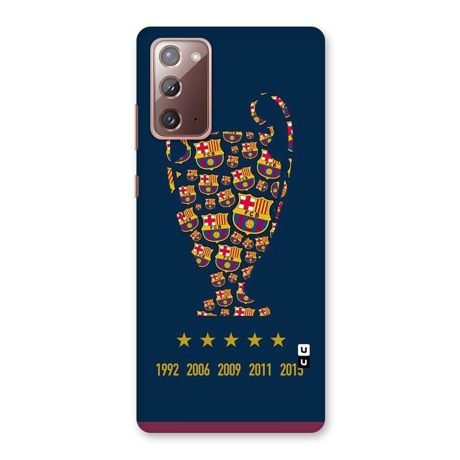 Trophy Team Back Case for Galaxy Note 20