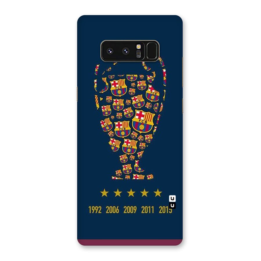 Trophy Team Back Case for Galaxy Note 8