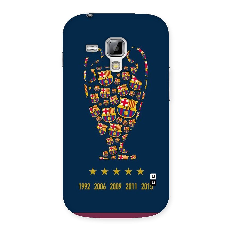 Trophy Team Back Case for Galaxy S Duos