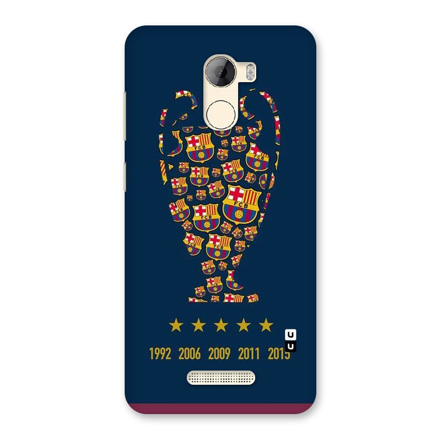 Trophy Team Back Case for Gionee A1 LIte
