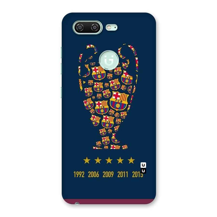 Trophy Team Back Case for Gionee S10