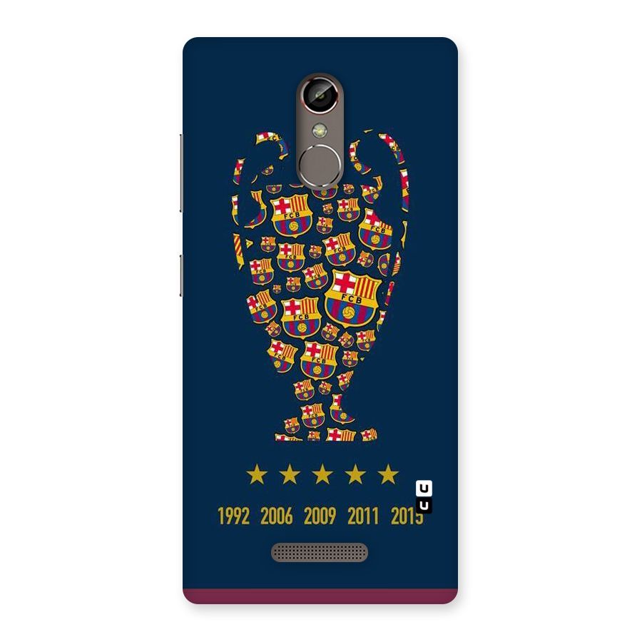 Trophy Team Back Case for Gionee S6s