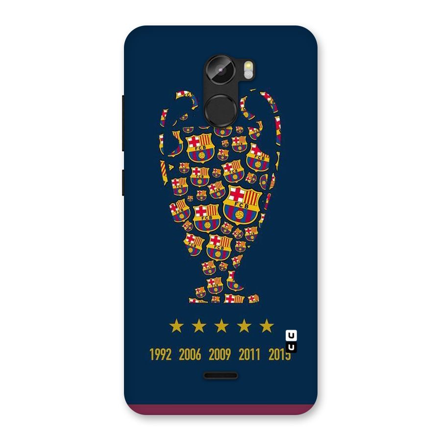 Trophy Team Back Case for Gionee X1