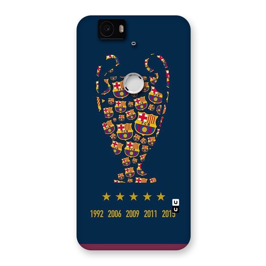 Trophy Team Back Case for Google Nexus-6P