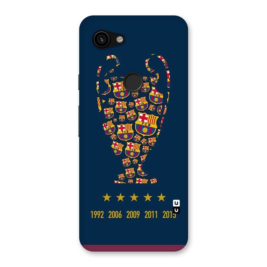 Trophy Team Back Case for Google Pixel 3a