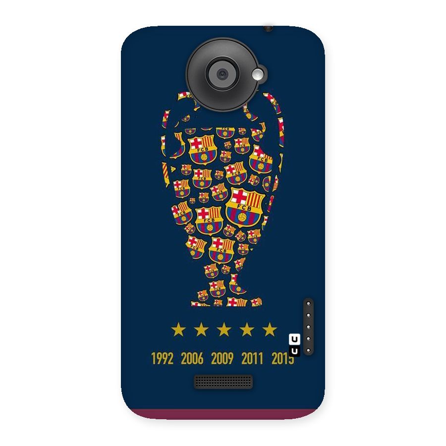 Trophy Team Back Case for HTC One X