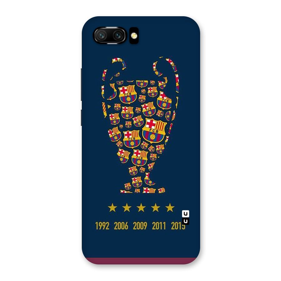 Trophy Team Back Case for Honor 10