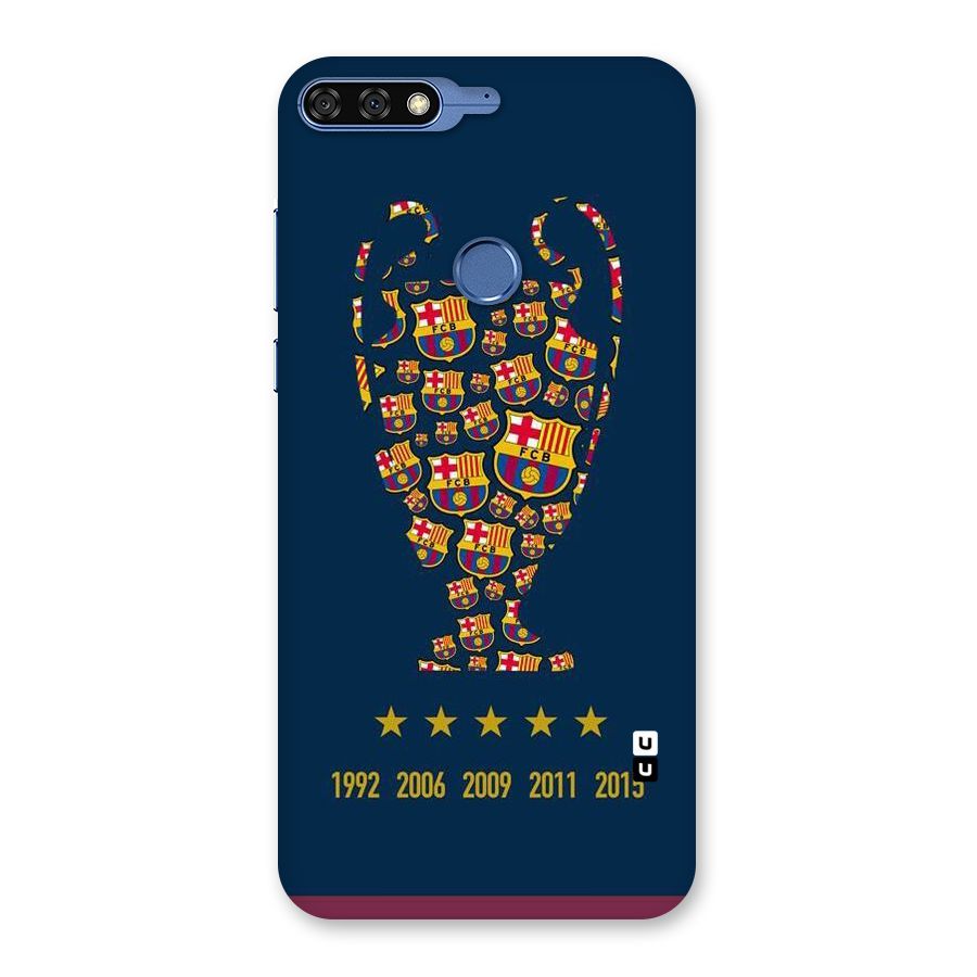 Trophy Team Back Case for Honor 7C