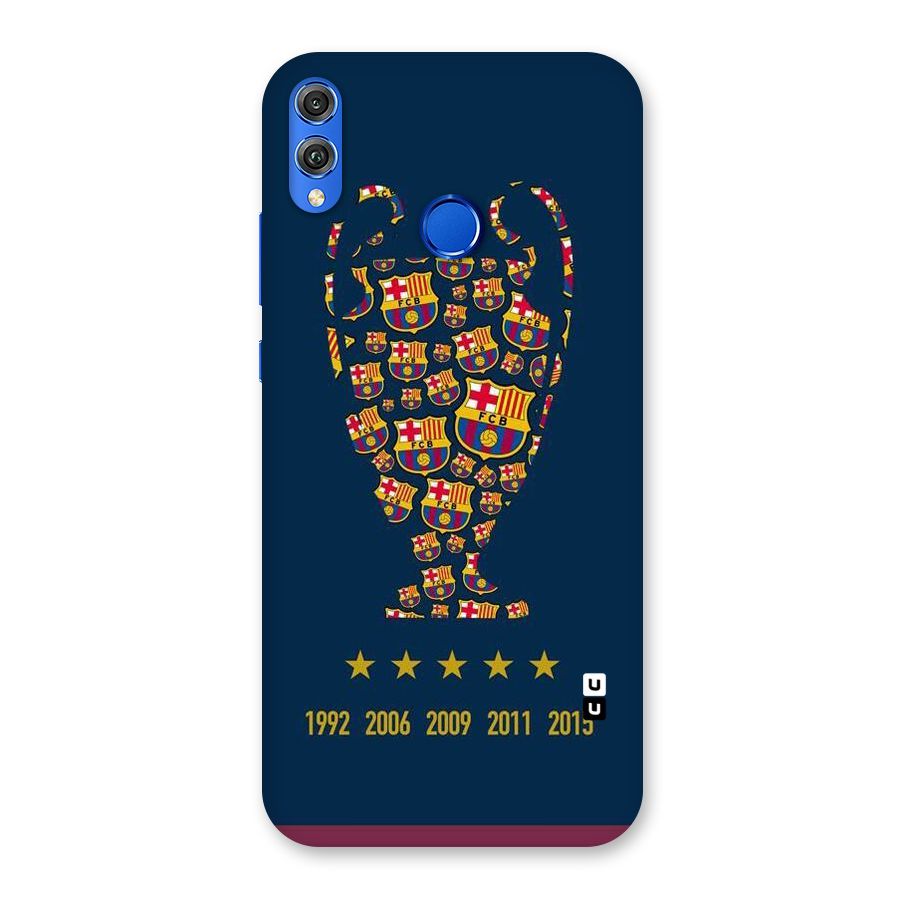 Trophy Team Back Case for Honor 8X