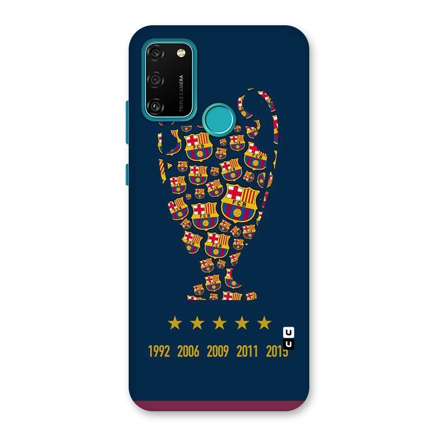 Trophy Team Back Case for Honor 9A
