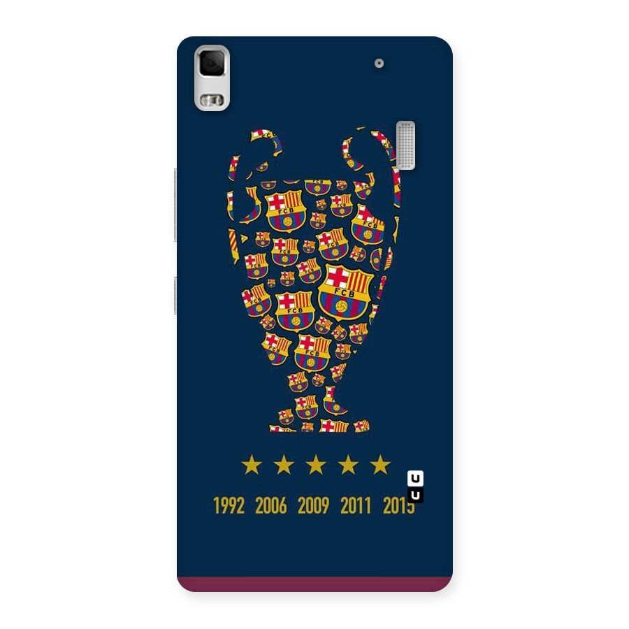 Trophy Team Back Case for Lenovo K3 Note