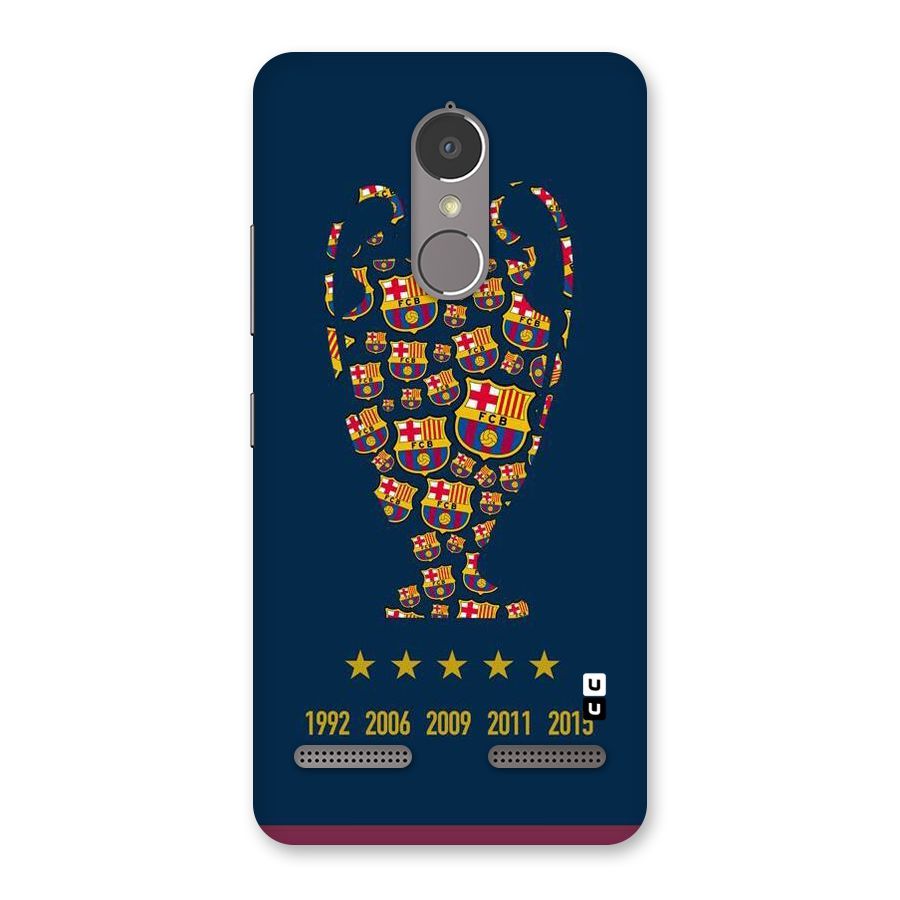 Trophy Team Back Case for Lenovo K6
