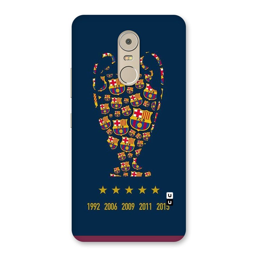 Trophy Team Back Case for Lenovo K6 Note