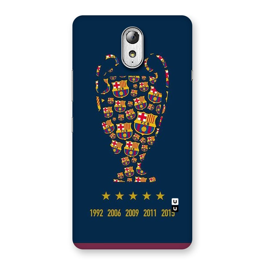 Trophy Team Back Case for Lenovo Vibe P1M