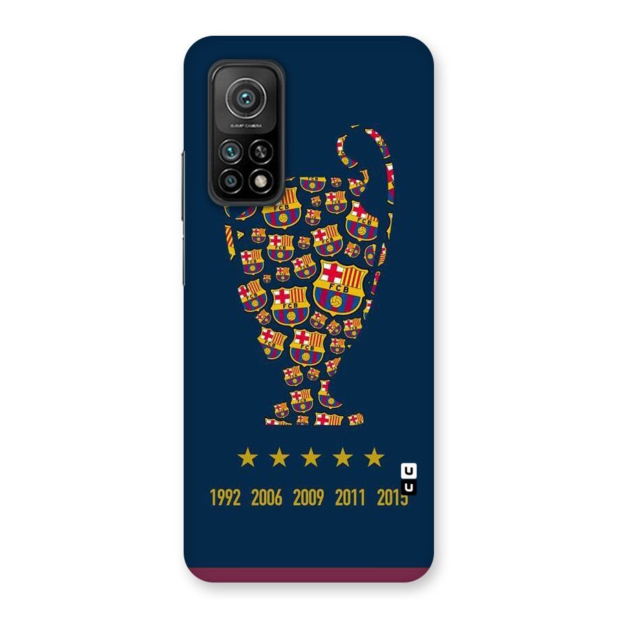 Trophy Team Back Case for Mi 10T 5G