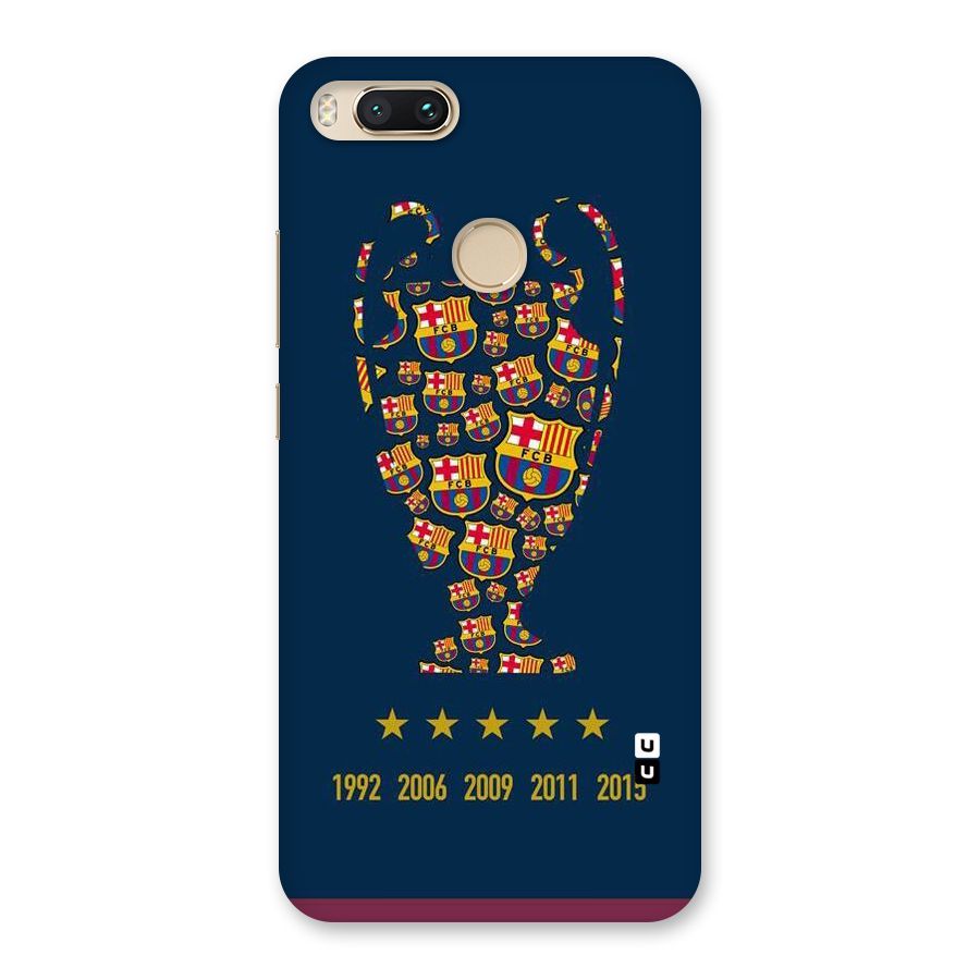 Trophy Team Back Case for Mi A1