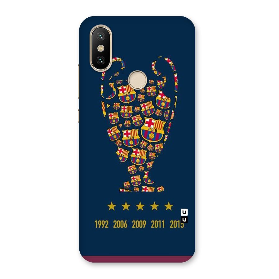 Trophy Team Back Case for Mi A2