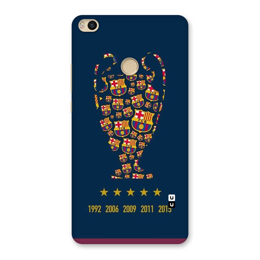 Trophy Team Back Case for Mi Max 2