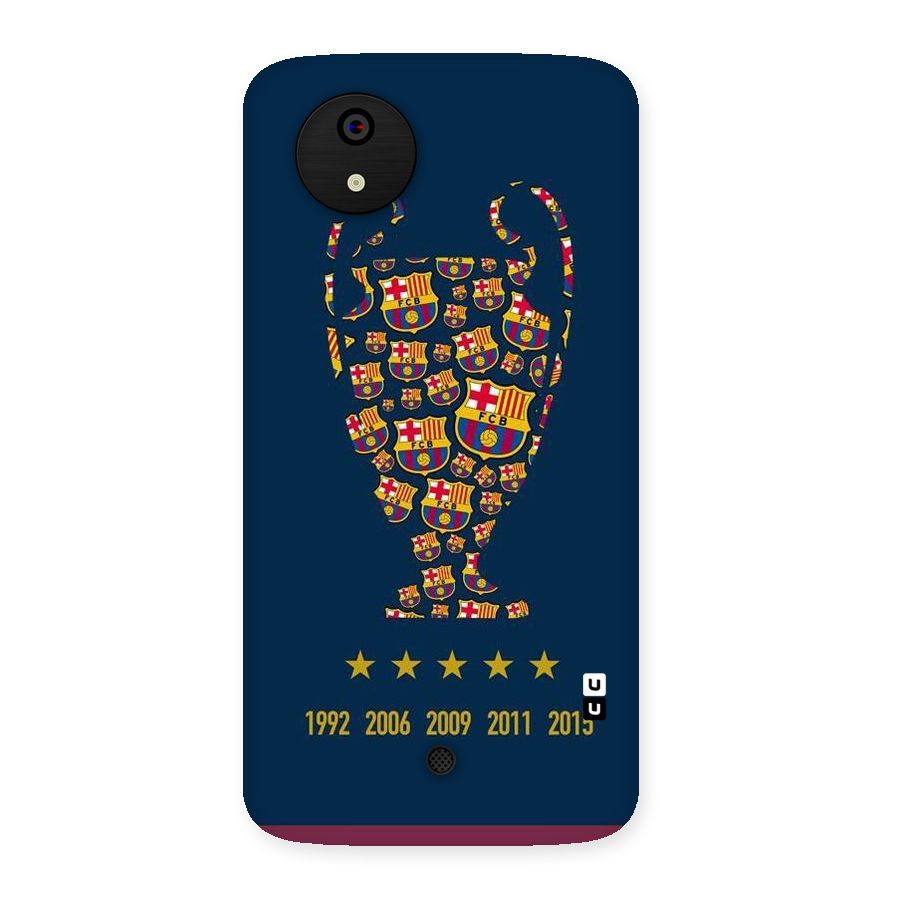 Trophy Team Back Case for Micromax Canvas A1