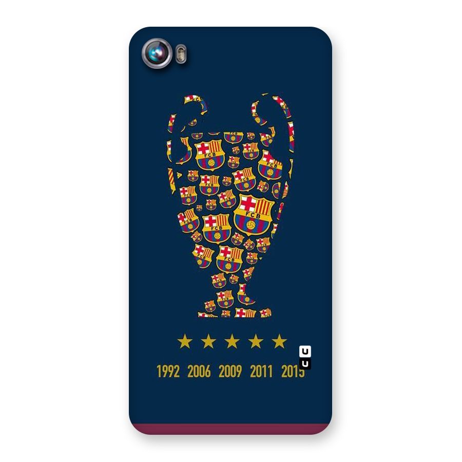 Trophy Team Back Case for Micromax Canvas Fire 4 A107