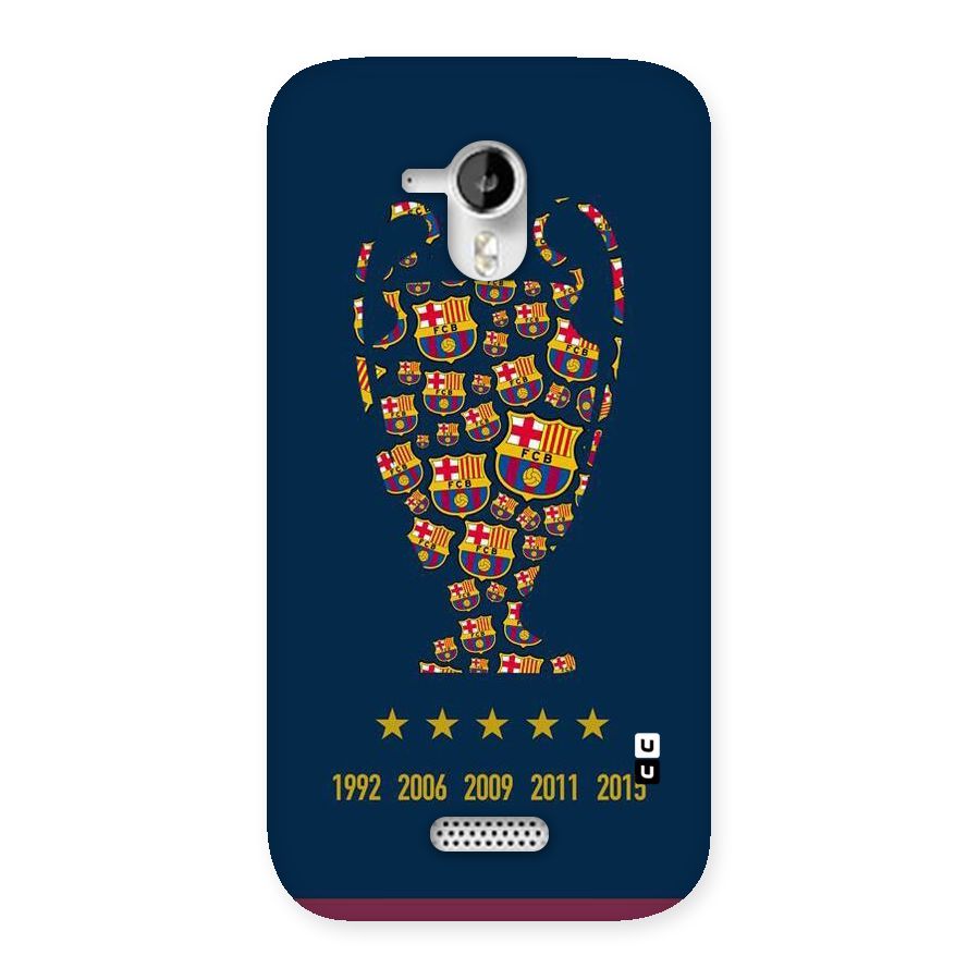 Trophy Team Back Case for Micromax Canvas HD A116