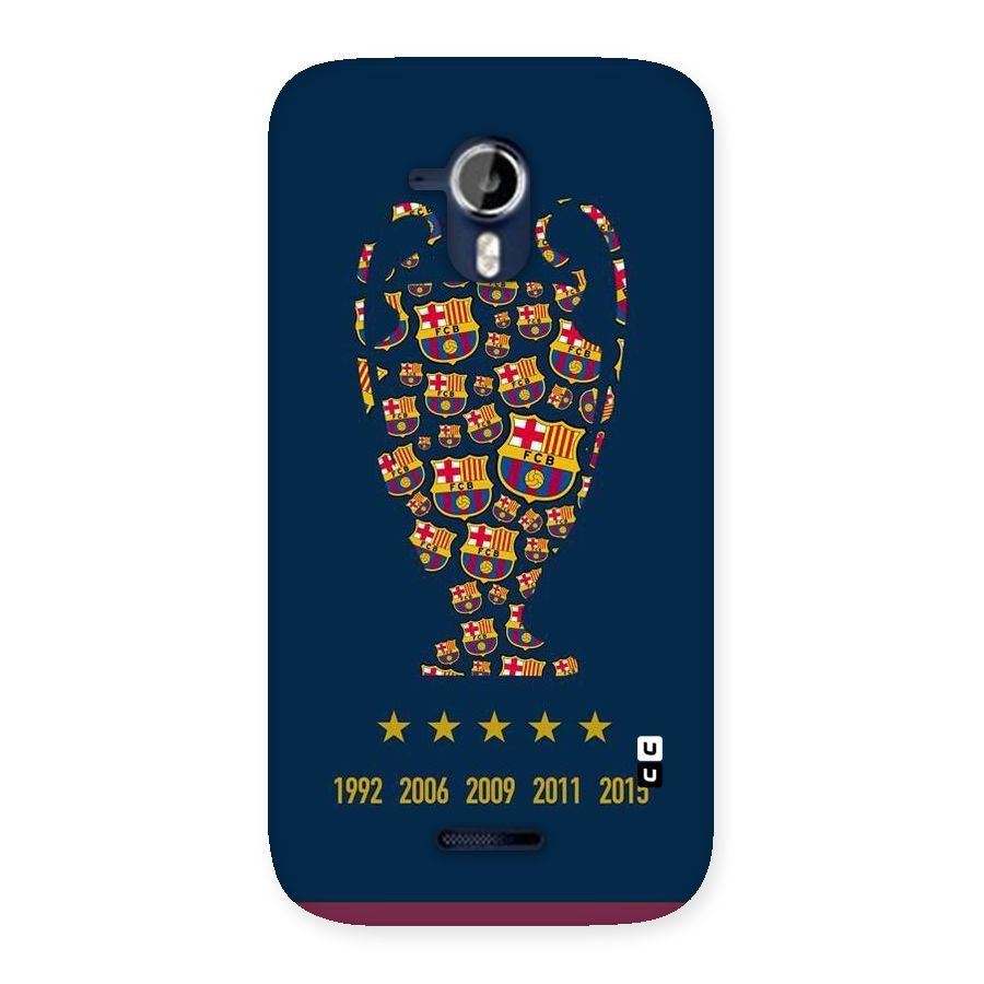 Trophy Team Back Case for Micromax Canvas Magnus A117