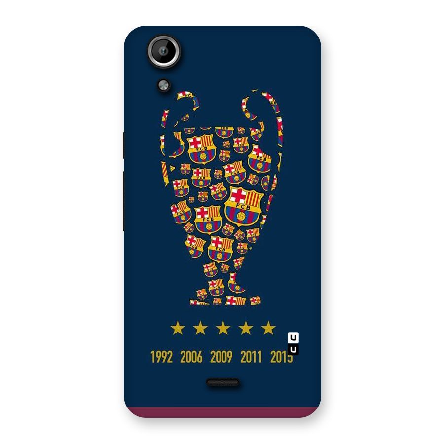 Trophy Team Back Case for Micromax Canvas Selfie Lens Q345