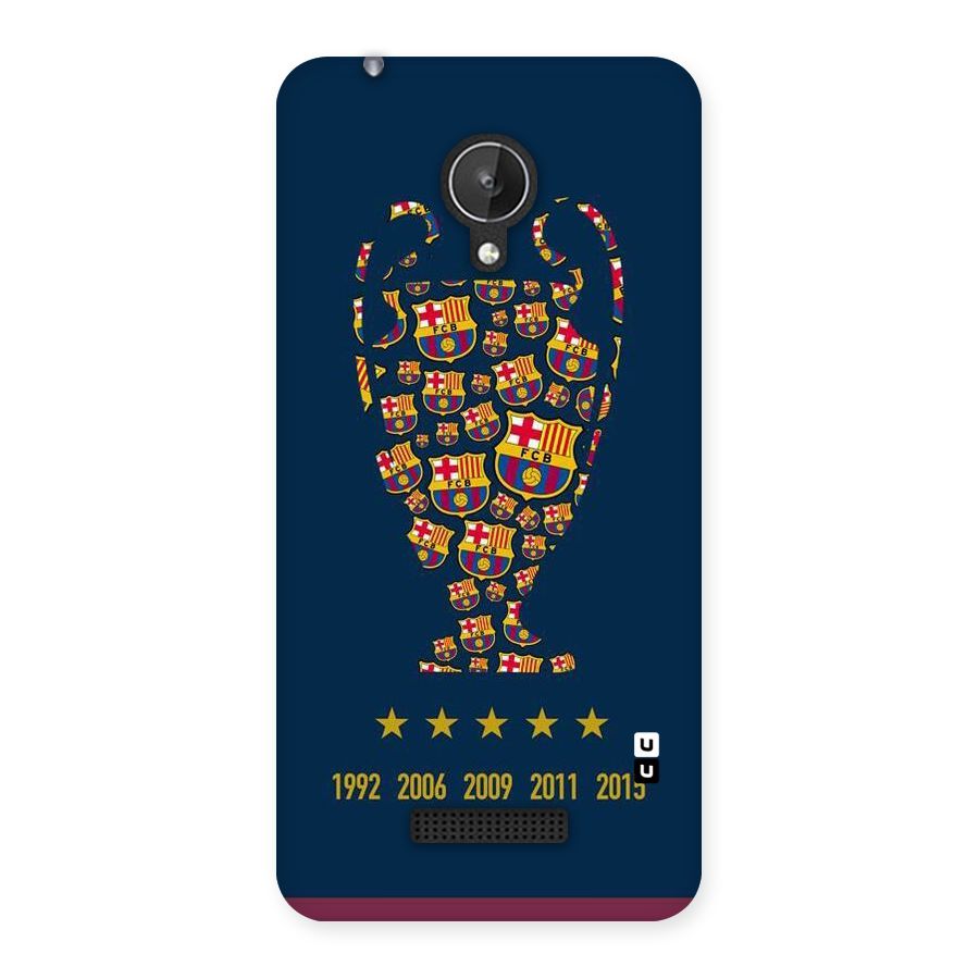 Trophy Team Back Case for Micromax Canvas Spark Q380