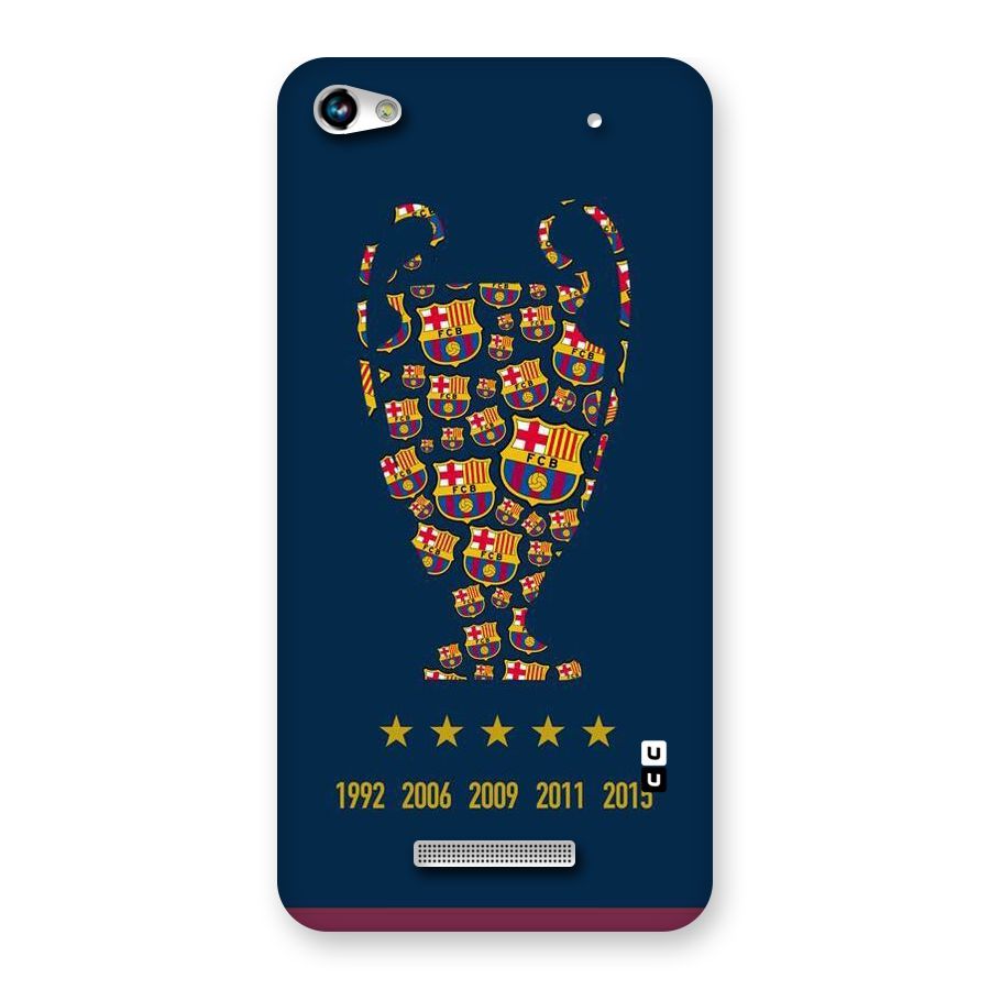 Trophy Team Back Case for Micromax Hue 2