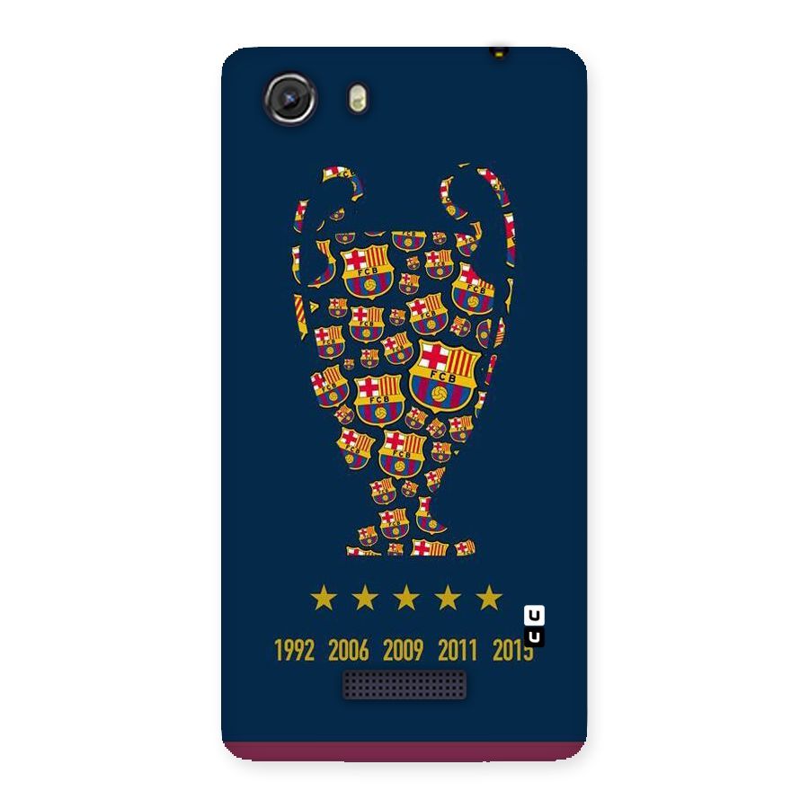 Trophy Team Back Case for Micromax Unite 3