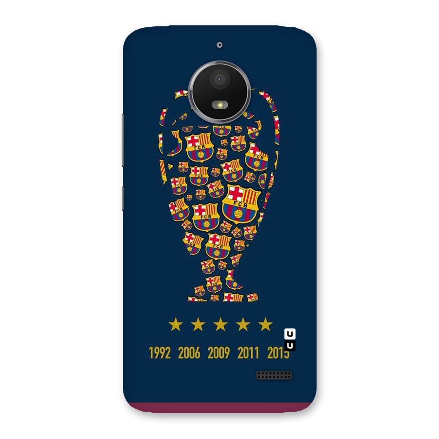 Trophy Team Back Case for Moto E4