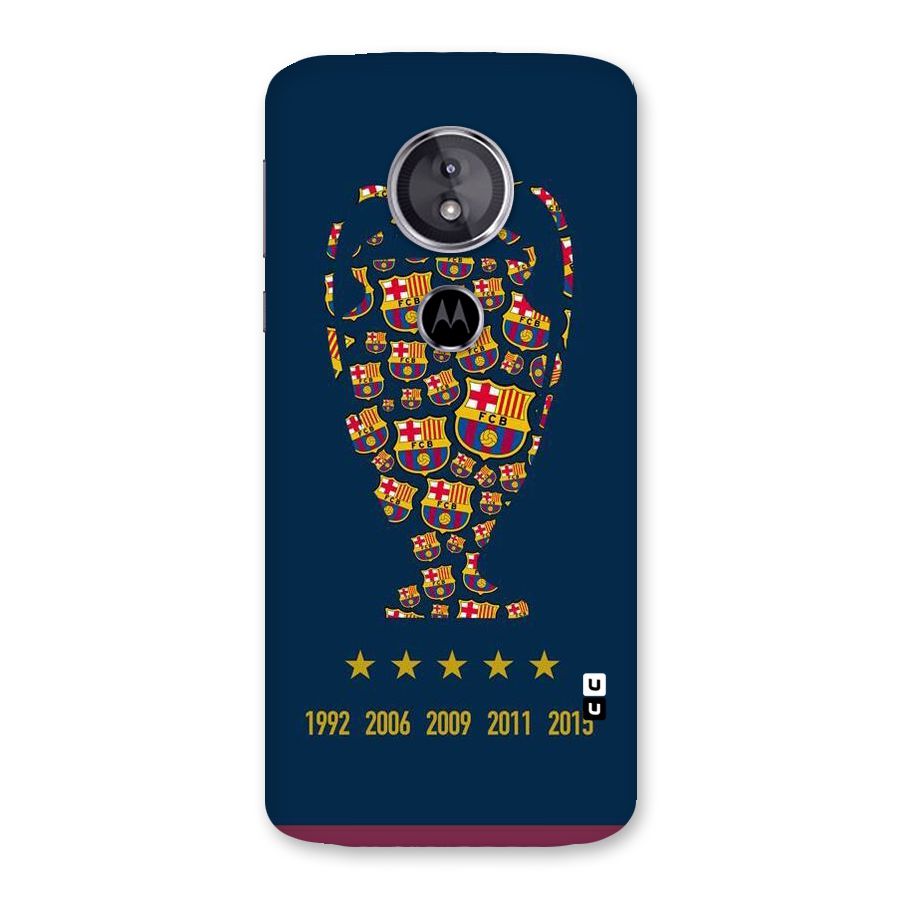 Trophy Team Back Case for Moto E5