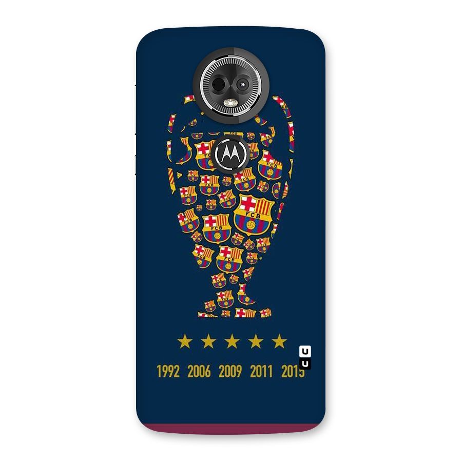 Trophy Team Back Case for Moto E5 Plus