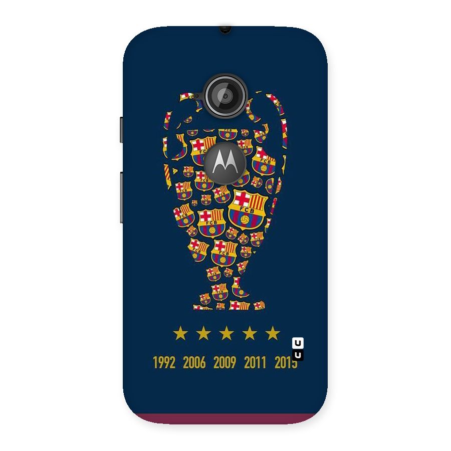 Trophy Team Back Case for Moto E 2nd Gen