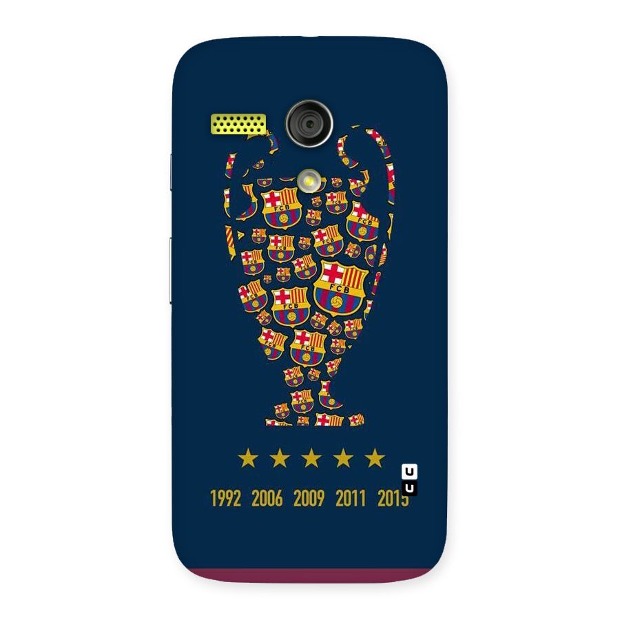 Trophy Team Back Case for Moto G