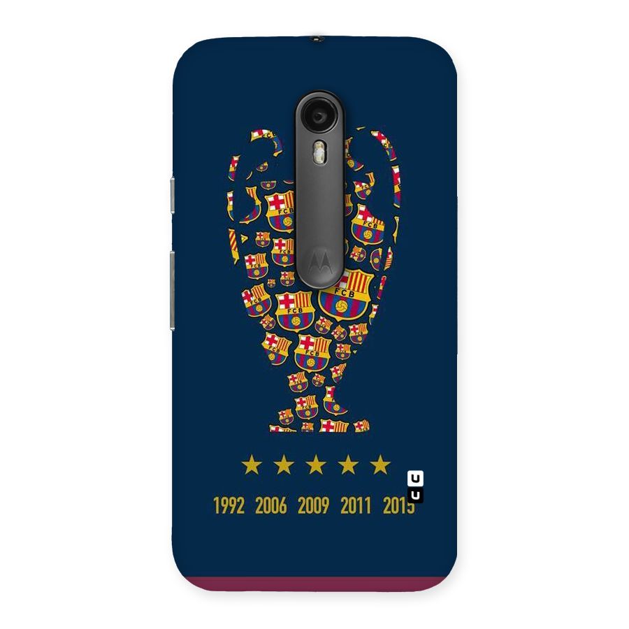 Trophy Team Back Case for Moto G3