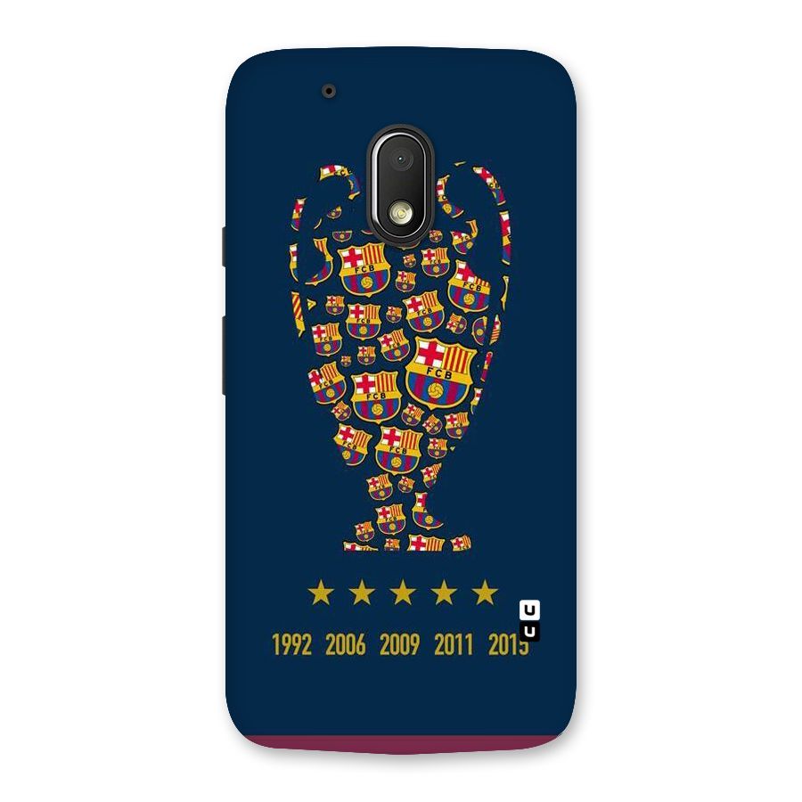 Trophy Team Back Case for Moto G4 Play
