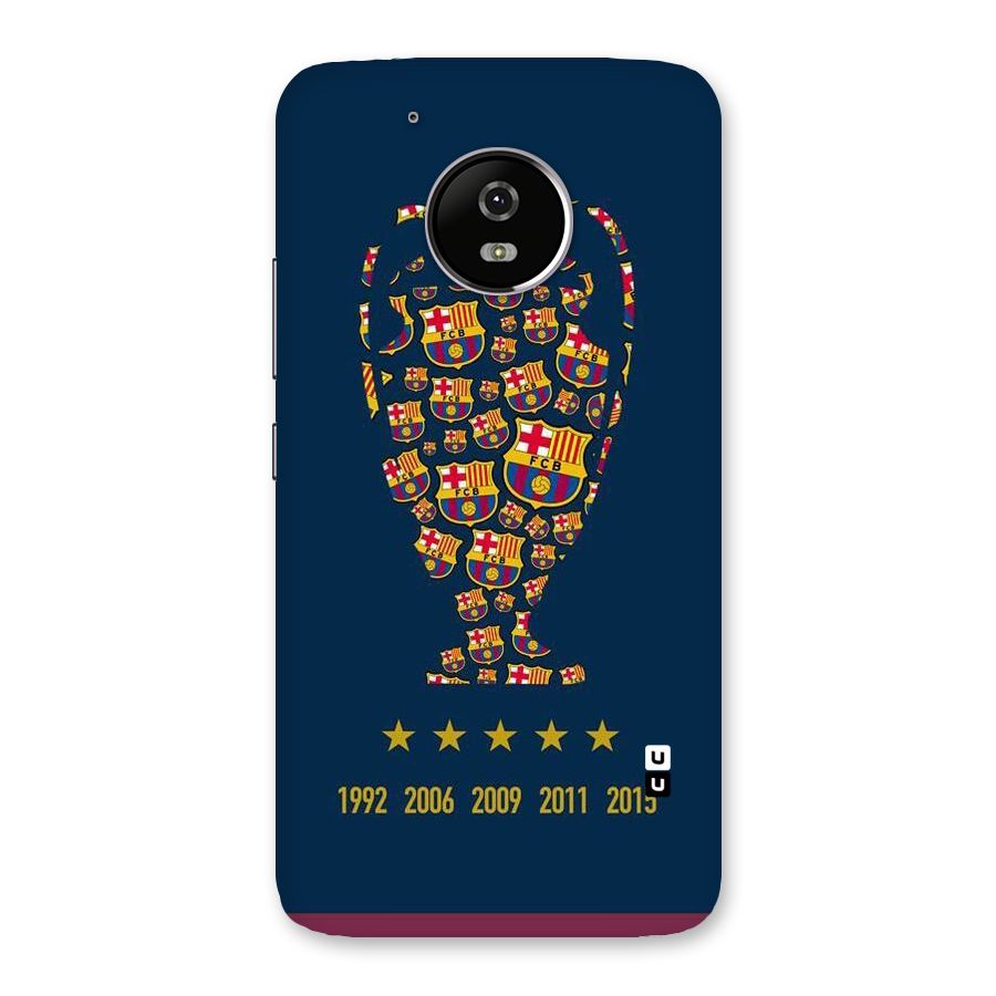 Trophy Team Back Case for Moto G5