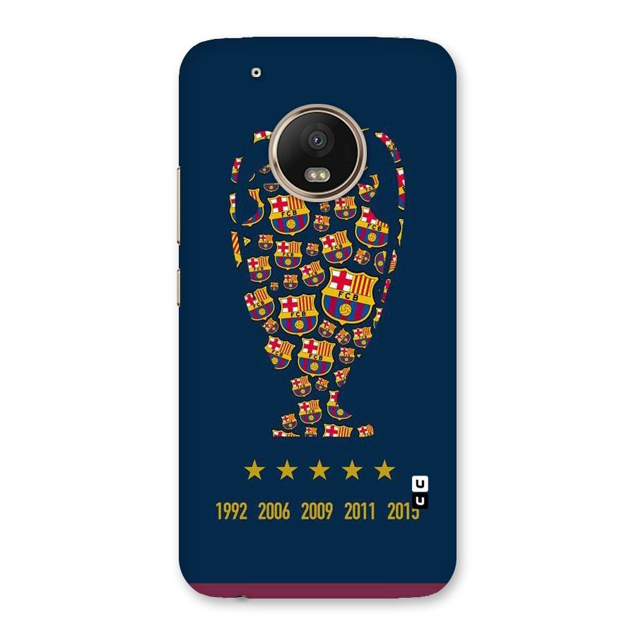 Trophy Team Back Case for Moto G5 Plus