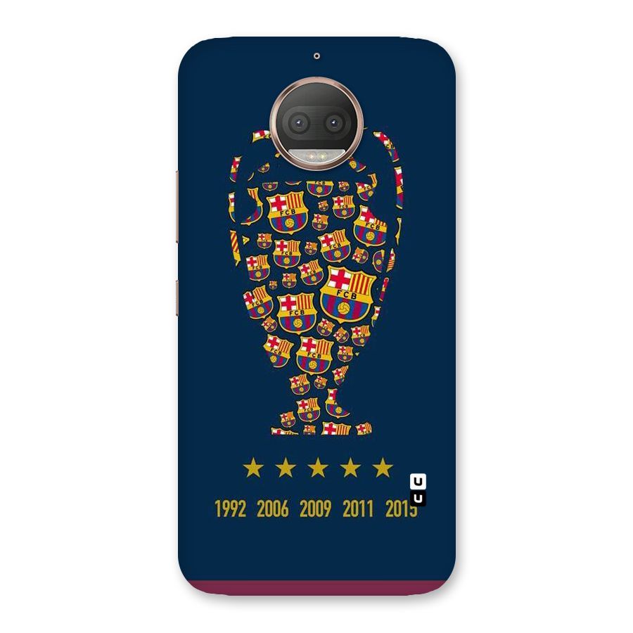 Trophy Team Back Case for Moto G5s Plus