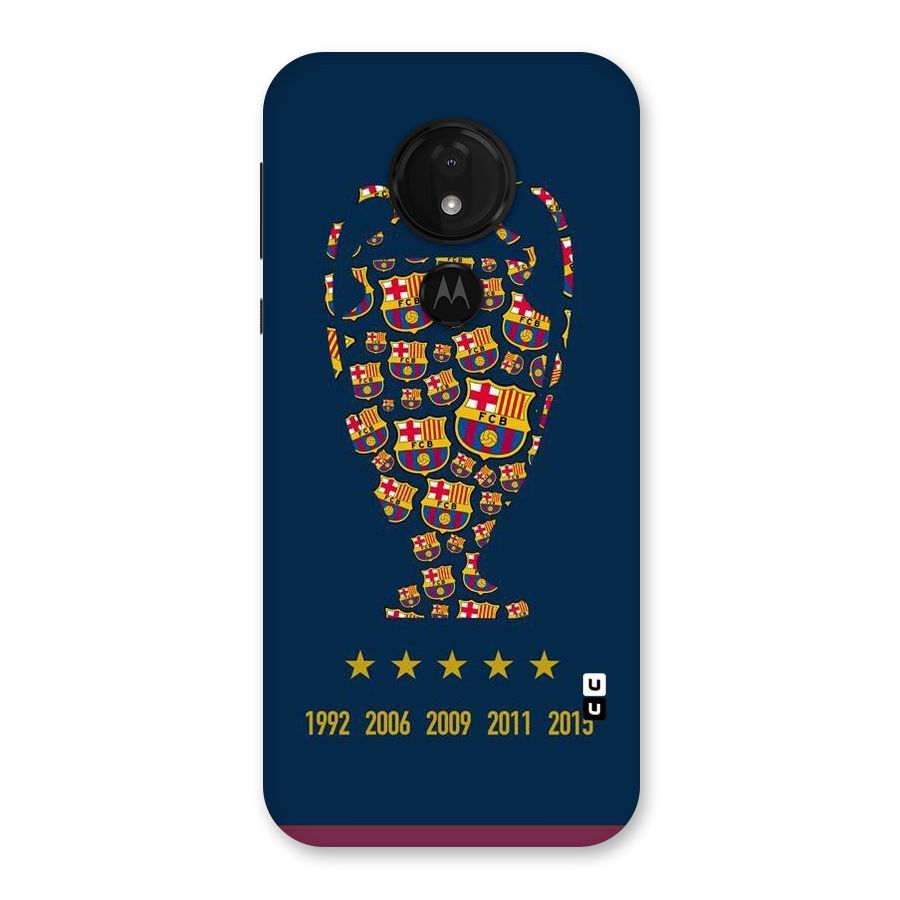 Trophy Team Back Case for Moto G7 Power