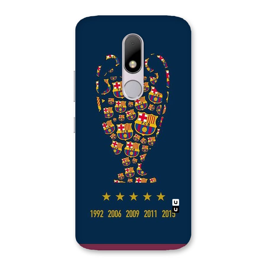 Trophy Team Back Case for Moto M